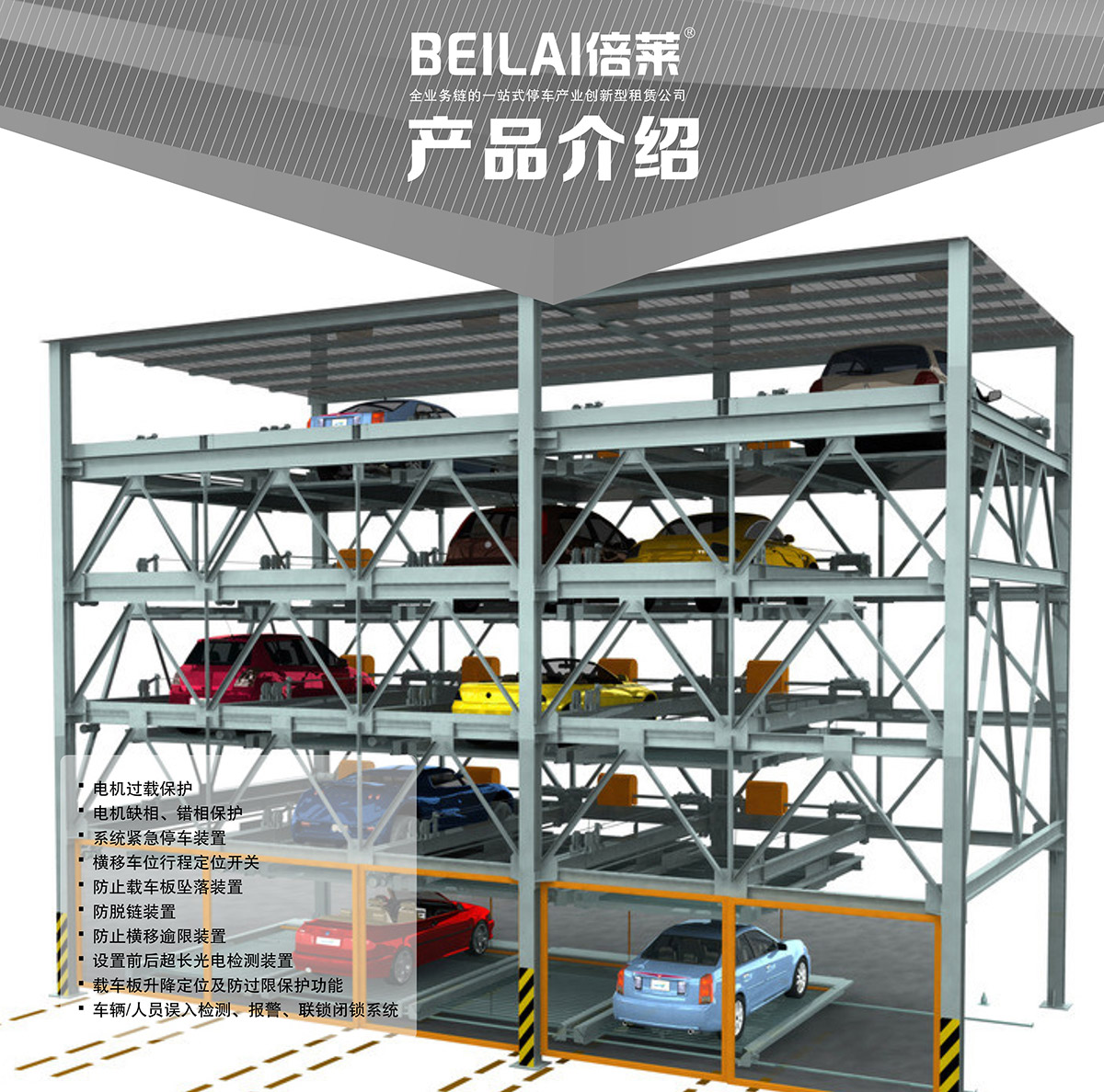 重庆负一正四地坑式PSH5D1五层升降横移类机械式立体停车设备产品介绍.jpg
