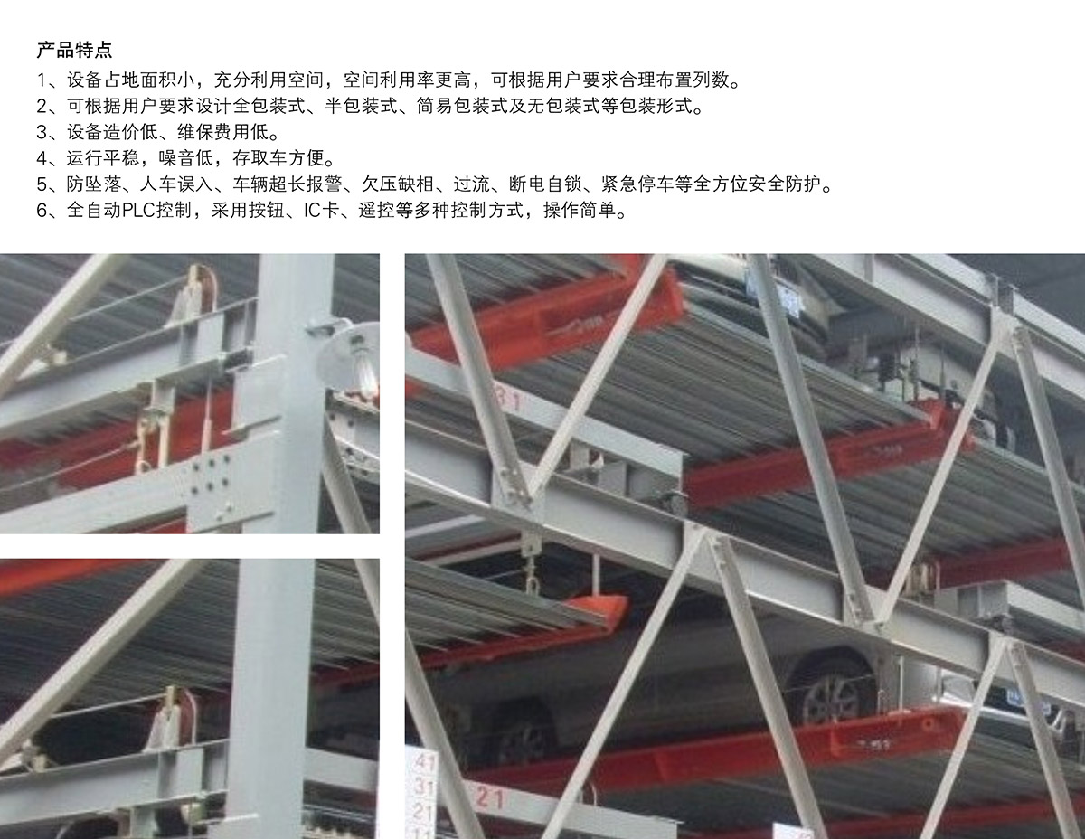重庆负二正三地坑式PSH5D2五层升降横移类机械式立体停车设备产品特点.jpg