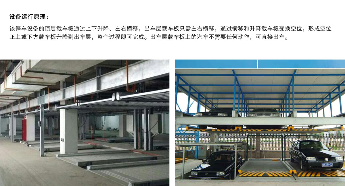 重庆负二正二地坑式PSH4D2四层升降横移类机械式立体停车设备运行原理.jpg