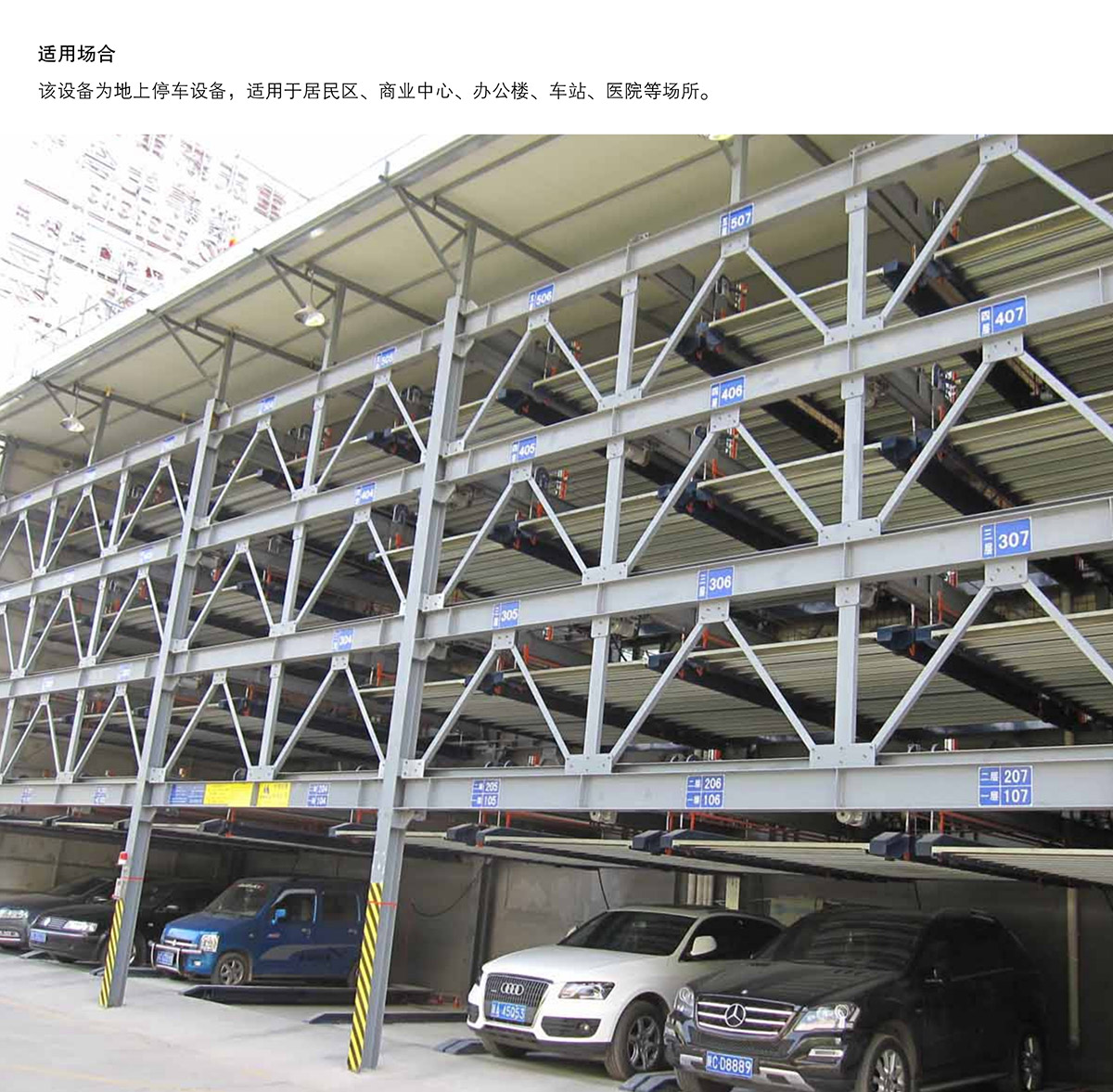重庆四至六层PSH4-6升降横移类机械式立体停车设备适用场合.jpg